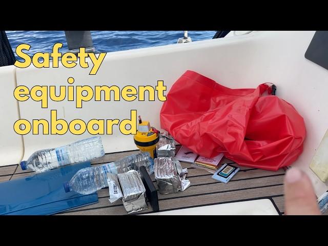 SAFETY ONBOARD, Important safety equipment and procedures while sailing across oceans | vlog#14