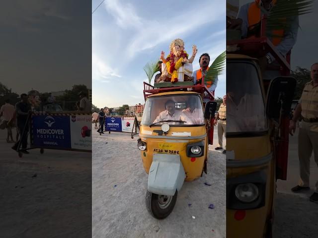 Ganpati bappa visarjan #ganeshchaturthi #ganpativisarjan #ganpati #ganpatibappa #shorts #viral