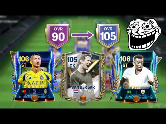 Finally Reached 105 OVR!  Crazy Squad Upgrade in FC Mobile Part 2! #fifamobile