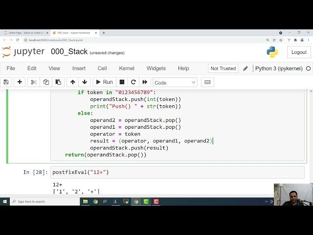 EP08 - Python Stack - Postfix Evaluation