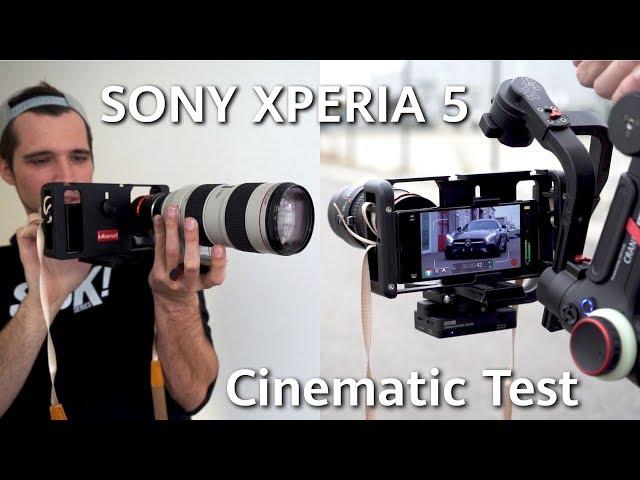 Sony Xperia 5 Extreme Cinematic Video Camera Test feat. Mercedes GTs AMG !