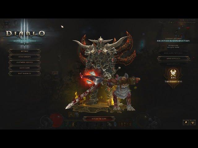 Diablo 3 Season 33 Start Unlimited Gear/Mats Farm WW Rend Barb!!!!SSF