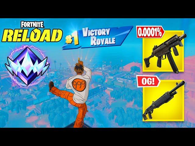 Fortnite Reload | High Kill Solo Ranked Win Full Gameplay (Keyboard & Mouse)