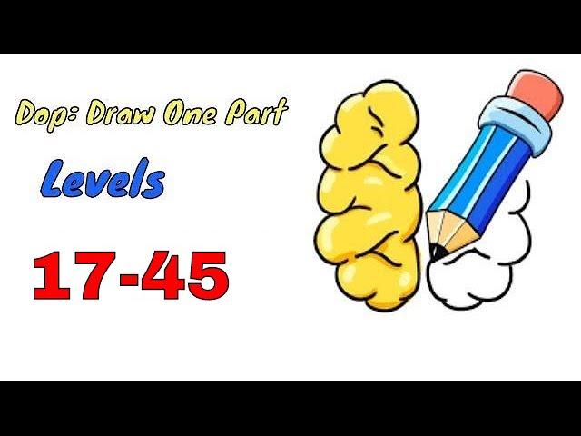 #Doplevels DOP: Draw One Part - Level 17- 45 Gameplay Walkthrough | DOP All Levels