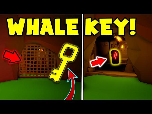 How to get WHALE KEY in Fishing Simulator Roblox!