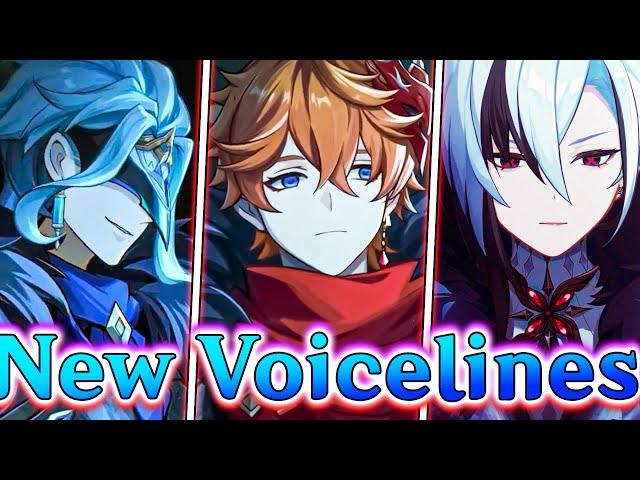 Childe talks about ALL OTHER Harbingers | ft. Dottore, Arlecchino | Genshin Impact voice lines lore