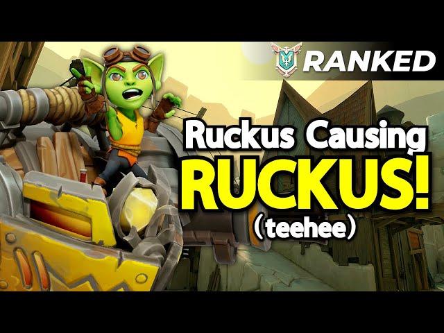 Ruckus Causes CHAOS in Ranked! (Paladins Stream Highlight)