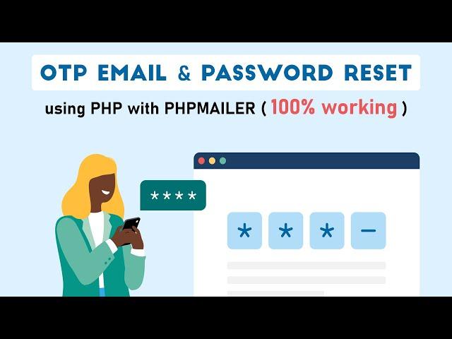 Using PHPMailer sending OTP Code & Password Reset using PHP