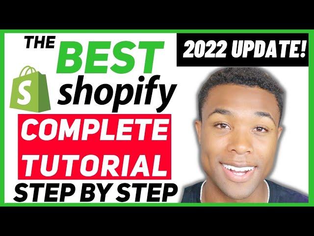 The Best 2022 Shopify Tutorial For Beginners - How To Create A Profitable Shopify Dropshipping Store