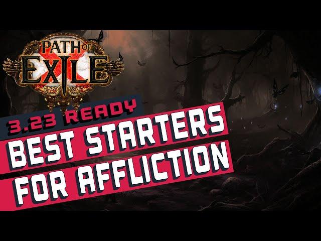 [3.23]AFFLICTION LEAGUE BEST STARTERS PoE Builds by Odealo