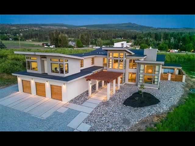 Inside a $6,890,000 mansion with equestrian facility in Kelowna BC with its very own distillery!