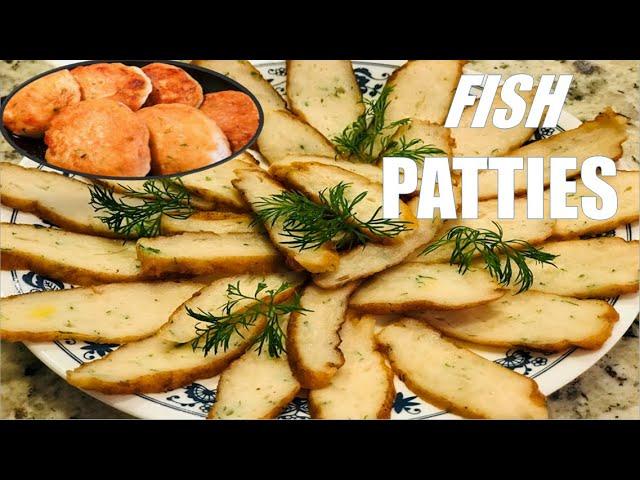 Have Chewy & Elastic Texture, make this simple recipe for Fish Patties I Fish Cakes Recipe