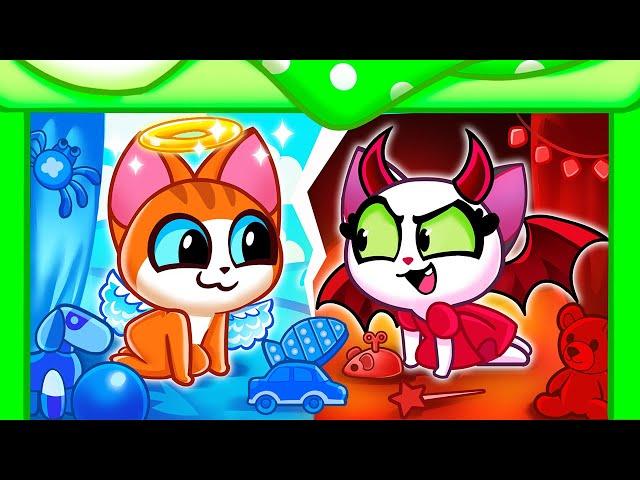 Angel VS Devil Secret Room Under The Bed Toddler Video by Paws & Play