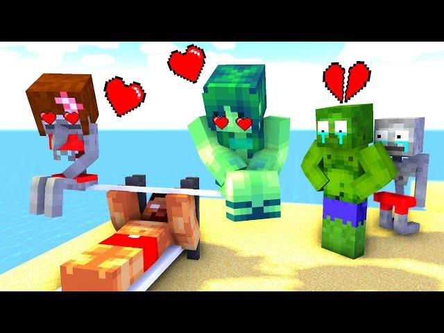 Monster School: Bodybuilding - Minecraft Animation