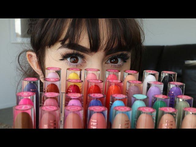 JEFFREE STAR LIPSTICK SWATCH | 24 SHADES | CAITO POTATOE