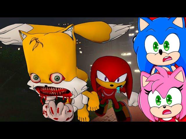 Sonic and Amy watch Sonic Tapes 360° Animation Compilation