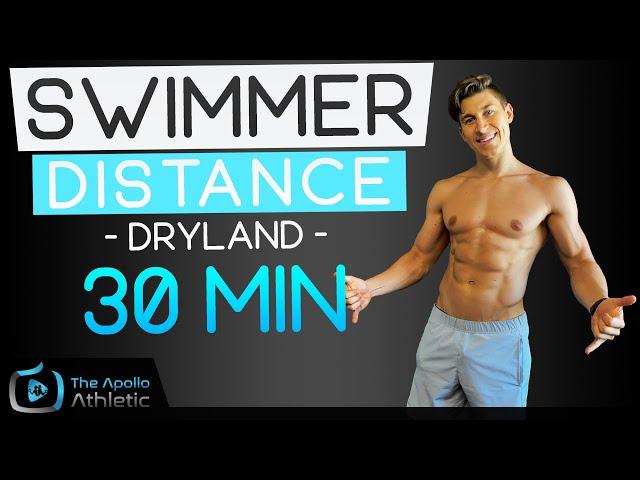 Endurance Workout For Distance Swimmers | No Equipment Dryland