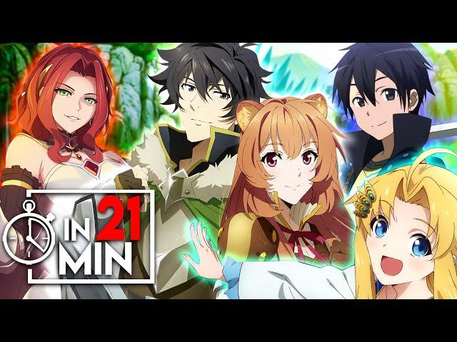 THE RISING OF THE SHIELD HERO STAFFEL 1 IN 21 MINUTEN