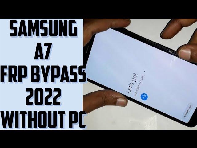 frp  bypass Samsung a7 2018 || Samsung a750 google account unlock without pc (2022)