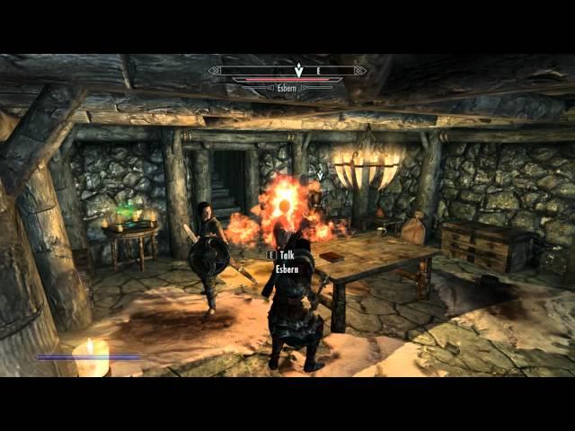 The Elder Ecrolls V Skyrim Bug esbern