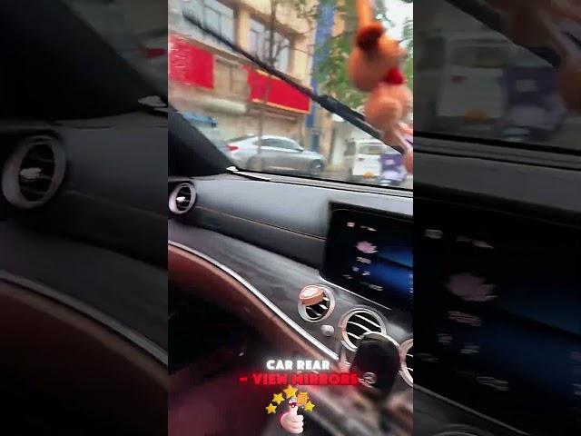 Convenient cleaning tool for car rear - view mirrors