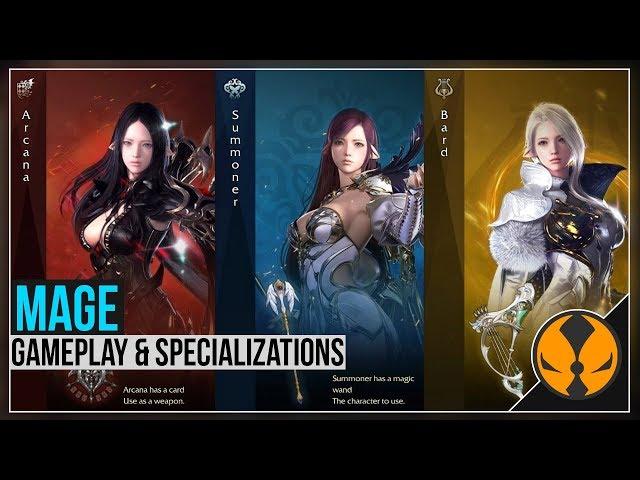 Lost Ark RU - Mage Level 10 Gameplay & Specializations