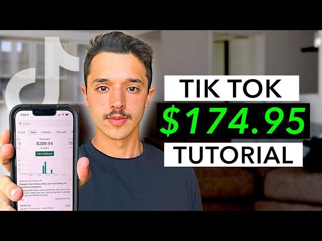 How I Make $174.95 PER Day With TikTok (2023 Tutorial)