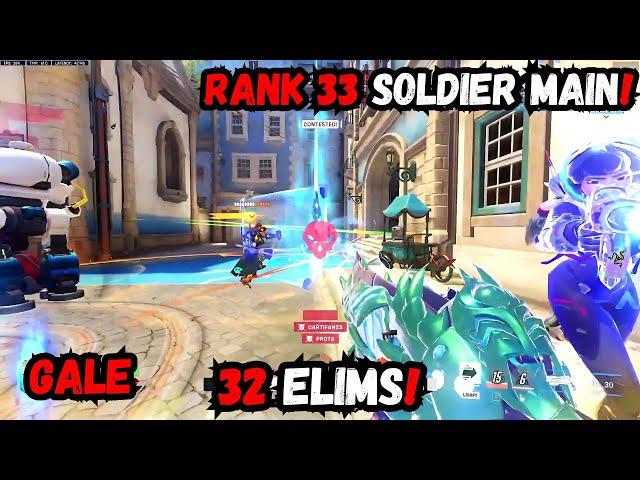 THE ONLY SOLDIER:76 IN TOP 50! GALE - TOP 50 SOLDIER:76 - OVERWATCH 2 SEASON 13