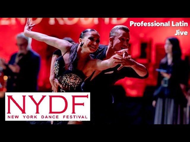 NYDF 2019 - Professional Latin - Jive - Andrii Voloshko and Kateryna Kyrylenko