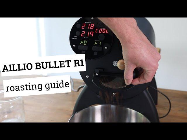 Roasting coffee with the Aillio Bullet R1 V2 | a simple guide