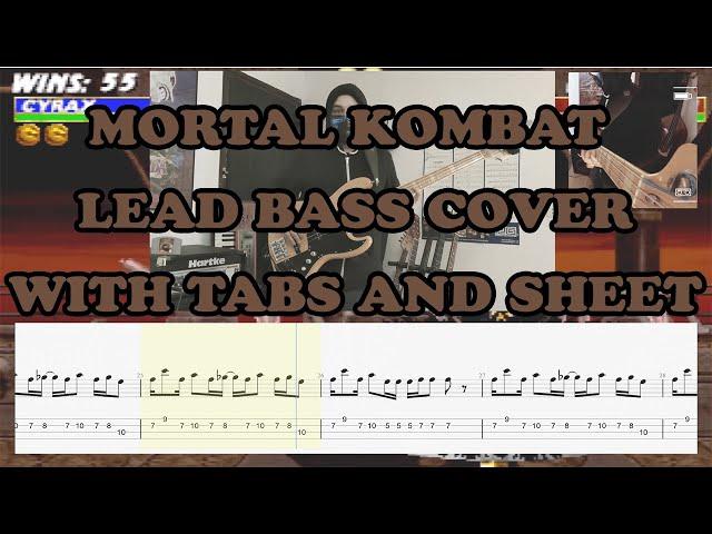 Mortal Kombat Bass Cover (with Tabs and Sheet)