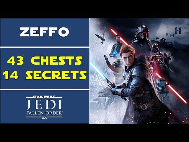 Zeffo: All Chests and secrets Locations | Timestamps in Description | Star Wars Jedi Fallen Order