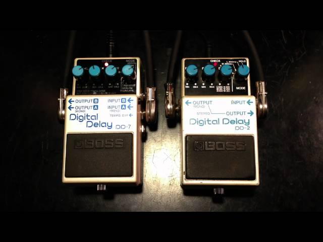 Boss DD-7 vs DD-2