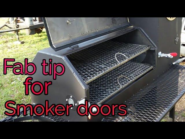 Tip for building bbq pit doors