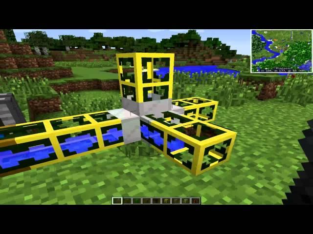 Жидкостные трубы в майнкрафт 1.7.10 - Buildcraft 6.0.18