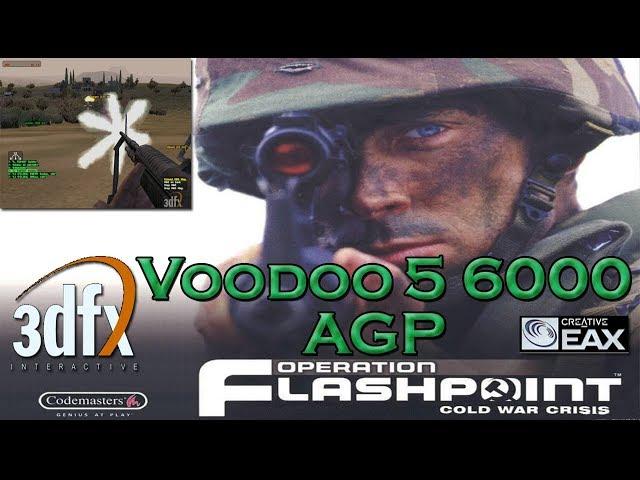 Operation Flashpoint: Cold War Crisis (Bohemia Interactive, 2001) - Gameplay 3dfx Voodoo 5 6000 AGP