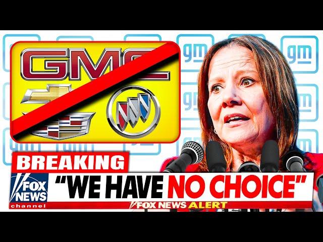 1 MIN AGO: GM Announced The End of 4 Brands Through GM CRISIS!