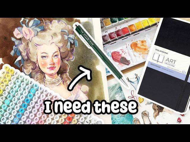 5 Art Supplies I Will ALWAYS Repurchase  You Need to Try These!