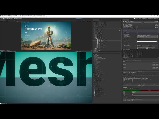 TextMesh Pro in Unity 2018.3