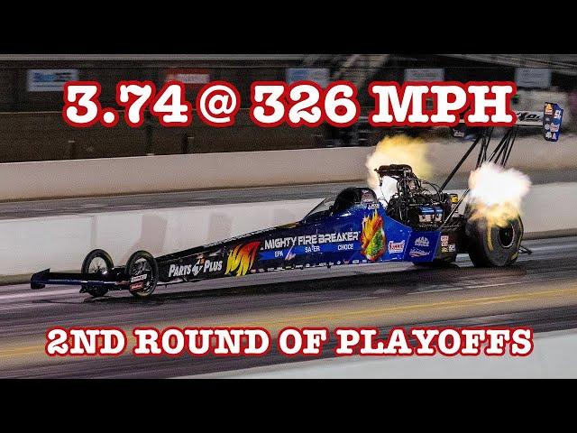 3.74 @ 326 MPH Round 2 Of Playoffs Starts Now