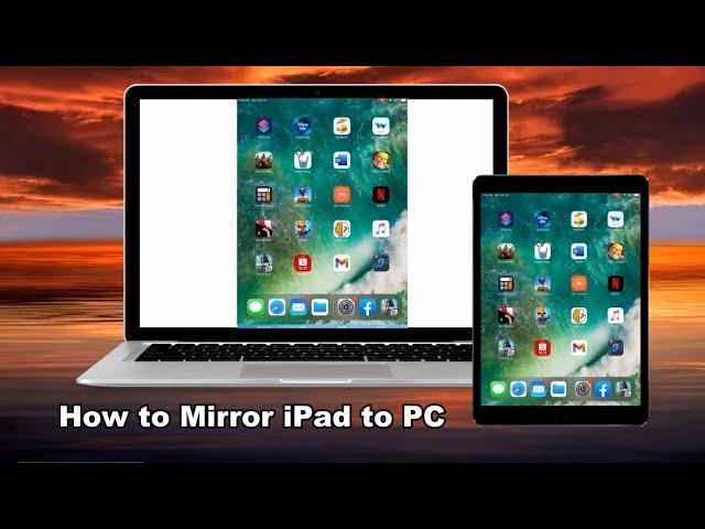 How to Mirror iPad to PC | iPadOS 14 Supported