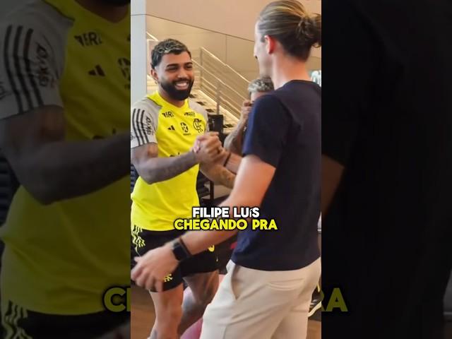 LINDA CHEGADA DE FILIPE LUÍS COMO NOVO TÉCNICO DO FLAMENGO | Futebol #filipeluis #futebol #flamengo