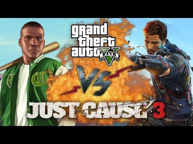 Рэп Баттл - Just Cause 3 vs. GTA 5