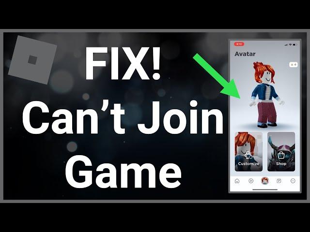 Can't Join Roblox Games (Bug Fix)