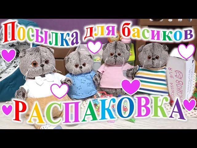 Распаковка посылки для басиков.