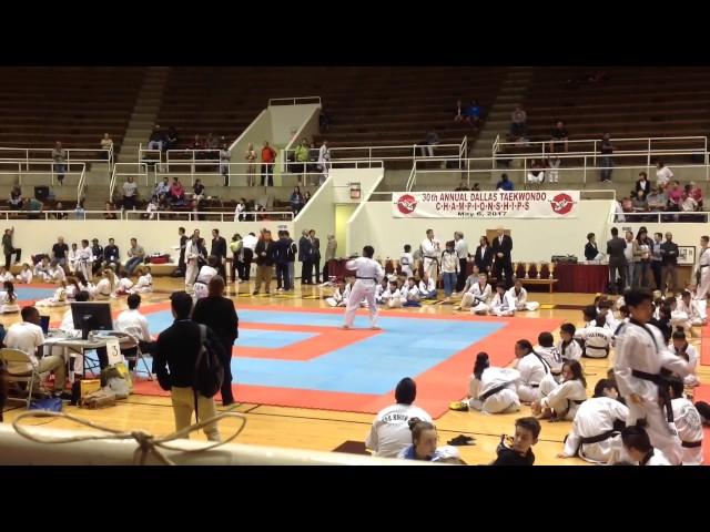 Mrigayu Ghosh | Dallas Taekwondo Championships 2017 | Poomsae