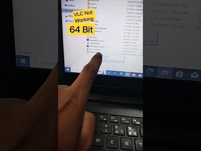 VLC 64 Bit Not Working Problem | VLC Media Player Reinstall Properly#macnitesh#2023shorts#virulshort