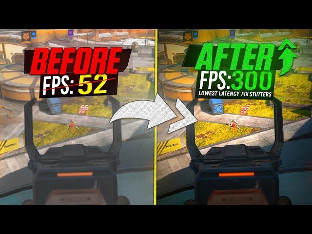 Apex Legends FPS increase Guide *SEASON 18* BEST SETTINGS 