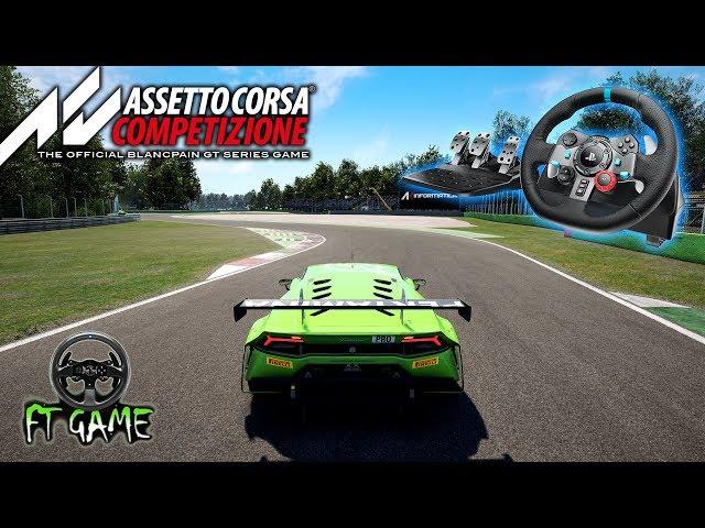 Assetto Corsa Competizione Gameplay and Logitech G29 & G920 Settings!