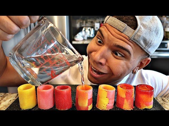 DIY STARBURST SHOT GLASS TASTE TEST